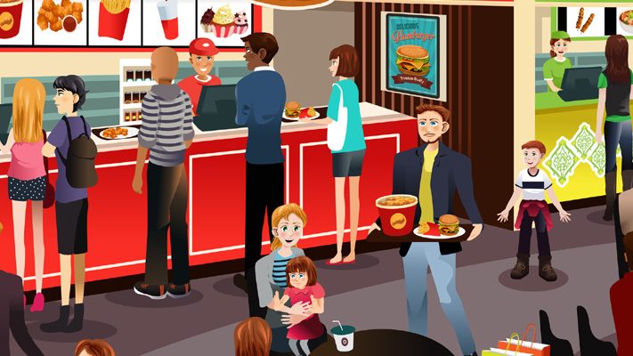 Crowded restaurant 123RF -72901788